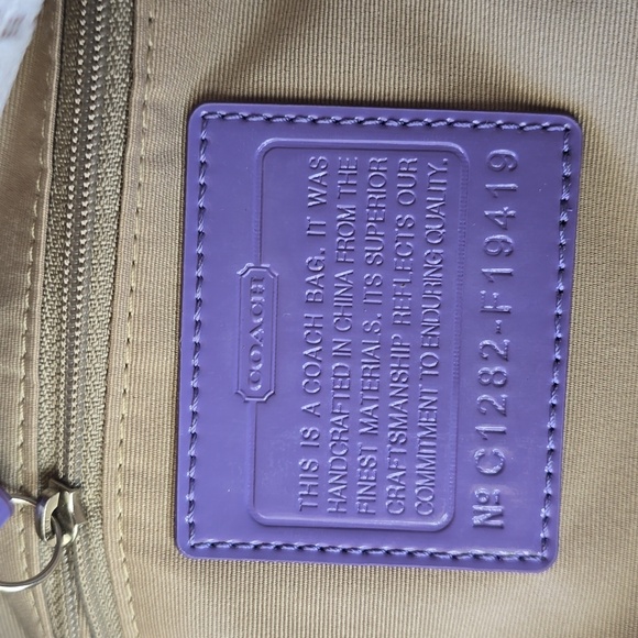 Coach NWT GRAFFITI tote - Picture 12 of 15